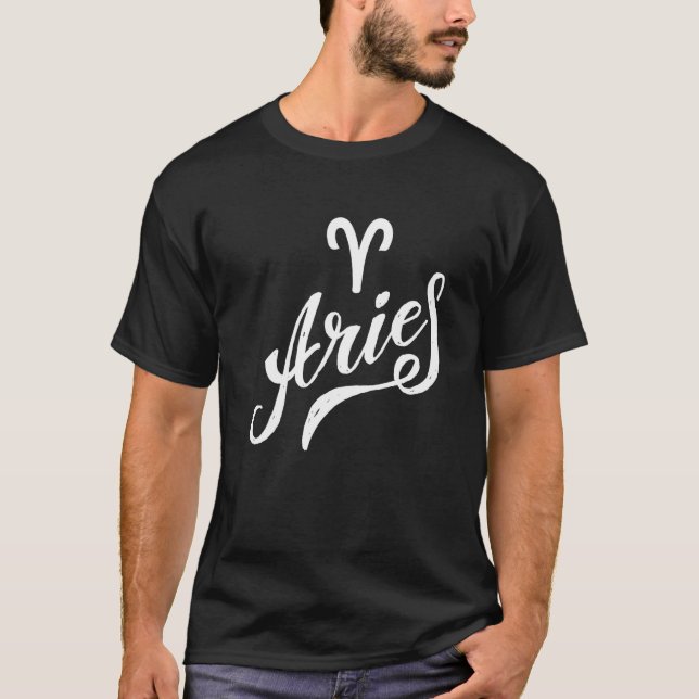 Camiseta Áries Zodíaco (Frente)