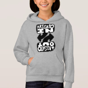 Camiseta Arigato In, Arigato Out (preto e branco)