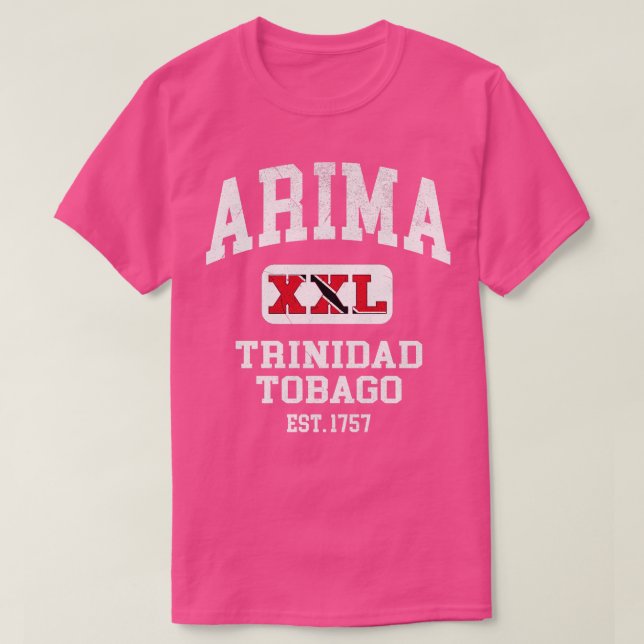 Camiseta Arima Trinidad e Tobago XXL design Athletic (Frente do Design)