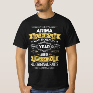 Camiseta ARIMA Um Legenda Nasceu no Ano