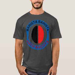 Camiseta arista Barista Antifascista 1