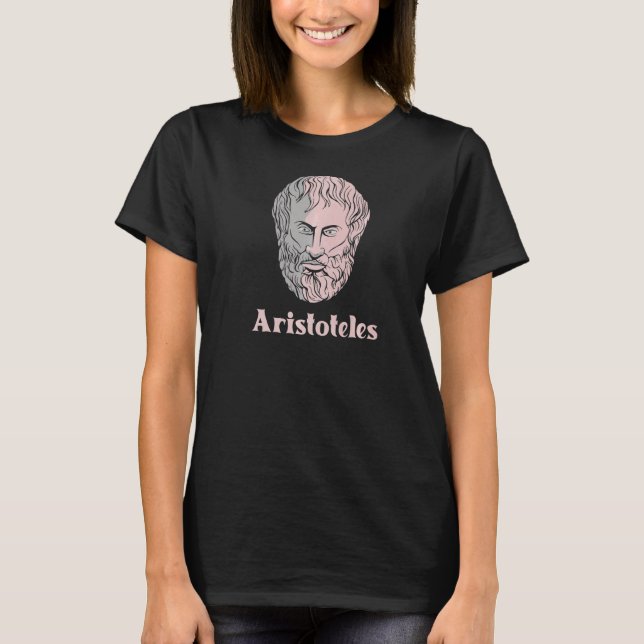 Camiseta Aristóteles Filosofia Grega Antiga G (Frente)