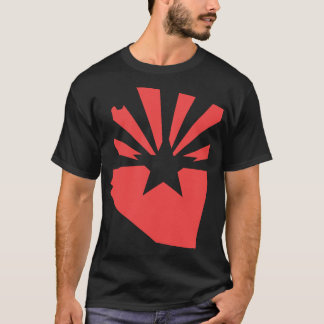 Camiseta Arizona 48 - Logotipo do indicador do Estado