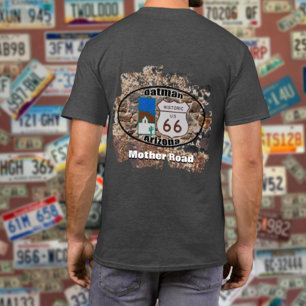 Camiseta Arizona 66 da Rota Histórica do Oatman
