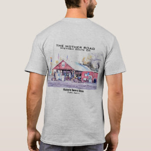 Camiseta Arizona 66 Rota Histórica - Marca d'água da Loja G