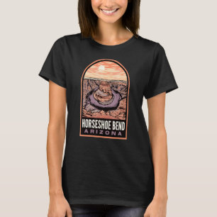 Camiseta Arizona de extremidade em ferradura