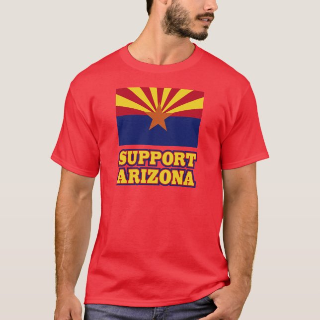 Camiseta Arizona do apoio (Frente)