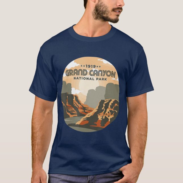 Camiseta Arizona do Grand Canyon National Park North Rim (Frente)