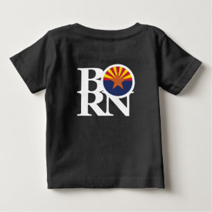 Camiseta Arizona do nascer (impressão traseiro)