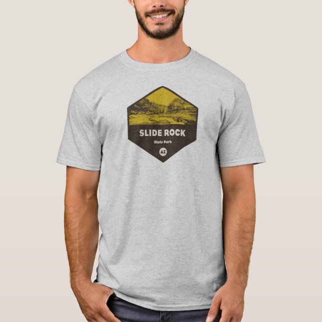 Camiseta Arizona do Parque Estadual do Slide Rock (Frente)