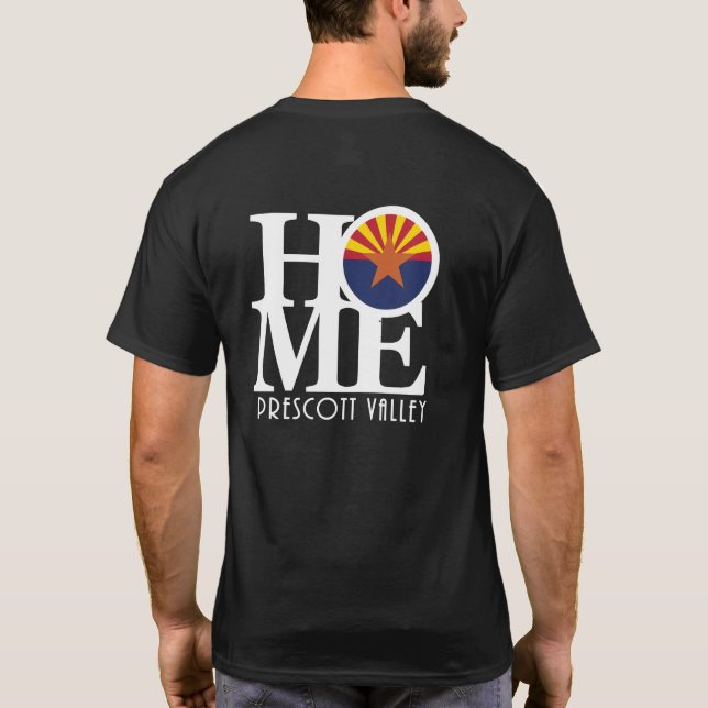 Camiseta ARIZONA do Vale do Prescott HOME (Verso)
