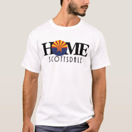 Camiseta ARIZONA DOMÉSTICA Scottsdale (impressão dianteiro 