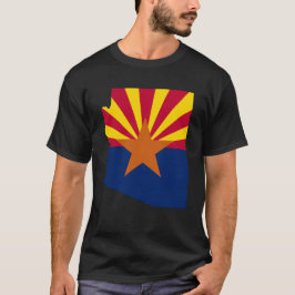 Camiseta Arizona Estado Sinalizador Retro Deserto Sunset Vi