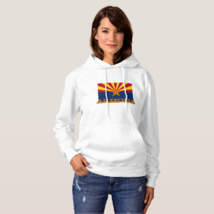 Camiseta Arizona Flag Hoodie, Patriots USA, Love Arizona