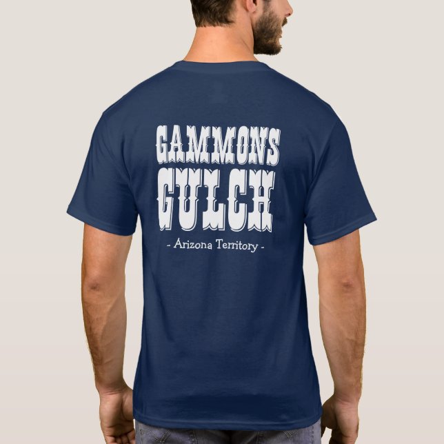 Camiseta Arizona Gammons Gulch Movie Set Crew (Verso)