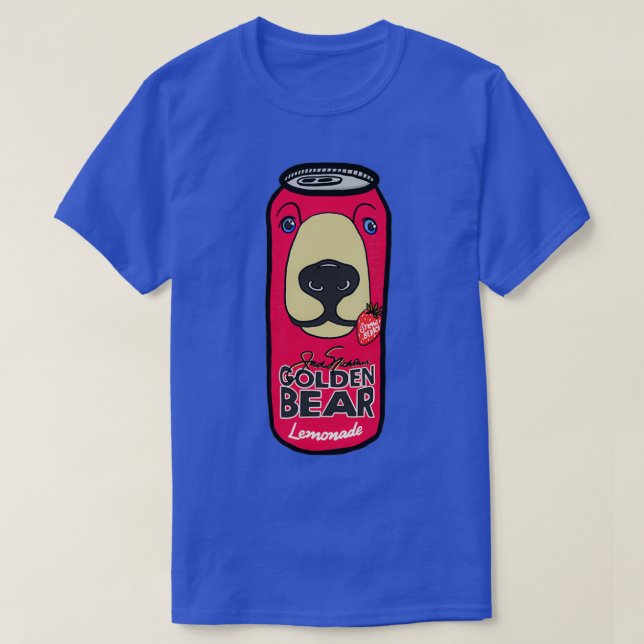 Camiseta Arizona Golden Bear Strawberry Lemonade (Frente do Design)