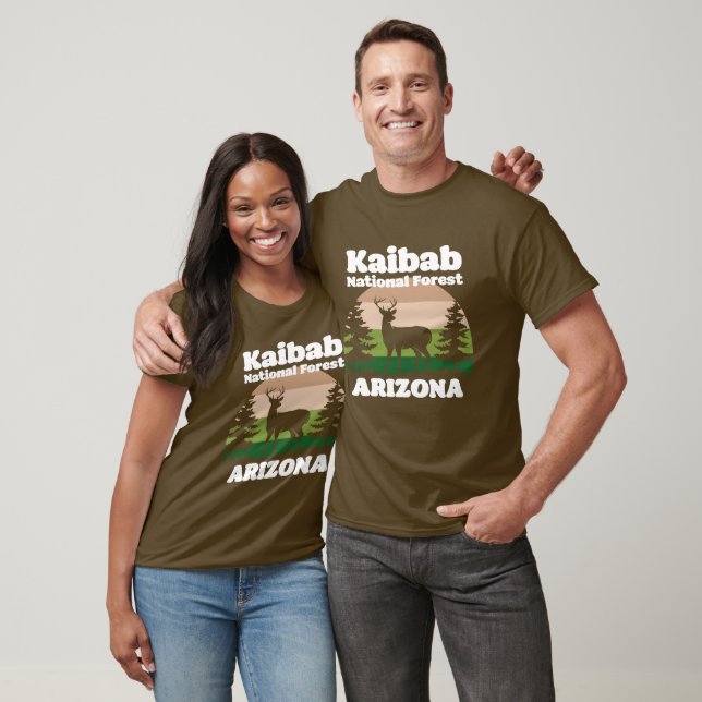 Camiseta Arizona Nacional da Floresta do Kaibab (Unissex)