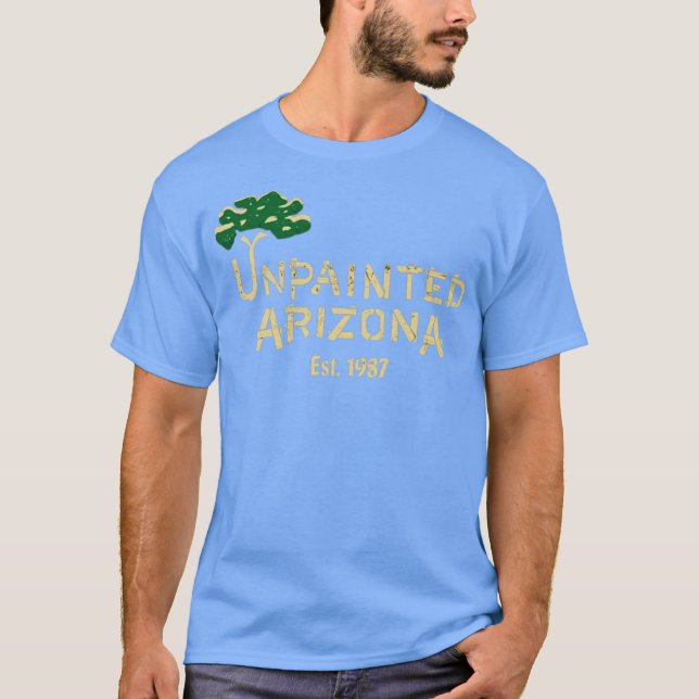 Camiseta Arizona não pintada (Frente)