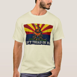 Camiseta Arizona: Não pise em mim (o vintage)