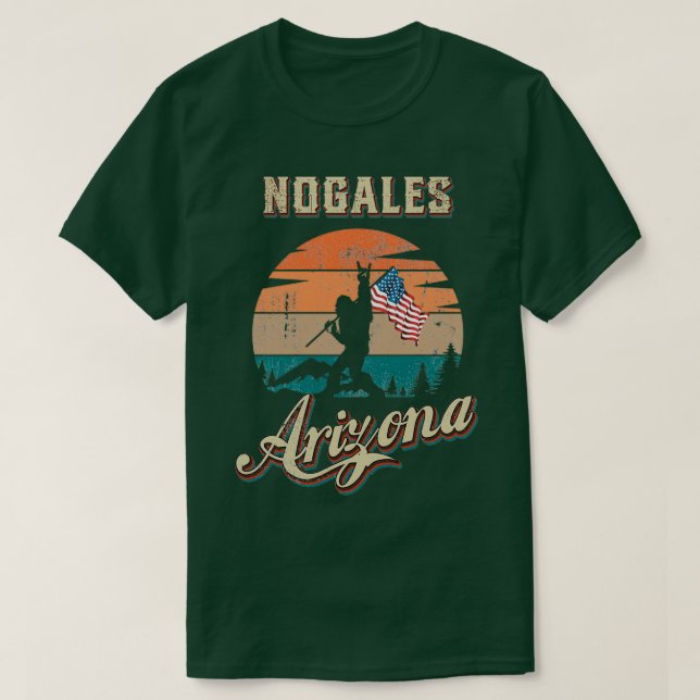 Camiseta Arizona Nogales (Frente do Design)