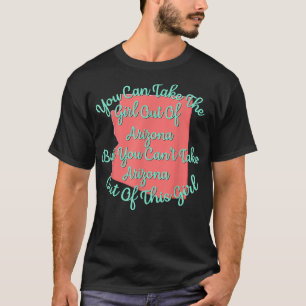 Camiseta Arizona para sua filha esposa mãe irmã Girlfrien