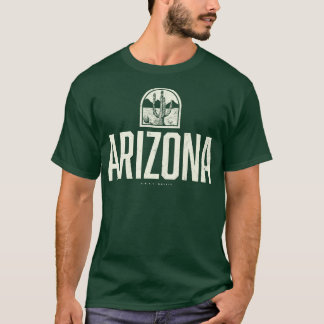 Camiseta Arizona Saguaro Tan