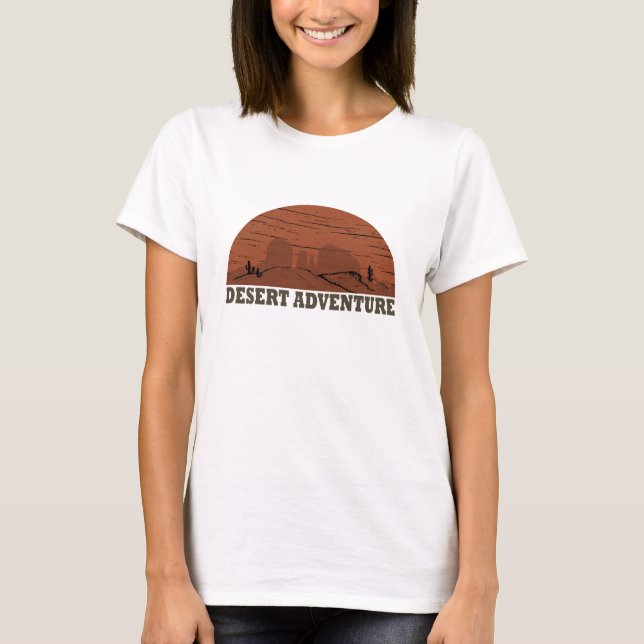 Camiseta Arizona Sedona Desert Landset Vintage (Frente)