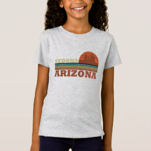 Camiseta arizona sedona vintage pôr do sol paisagem az