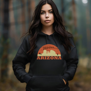 Camiseta arizona sedona vintage pôr do sol paisagem az