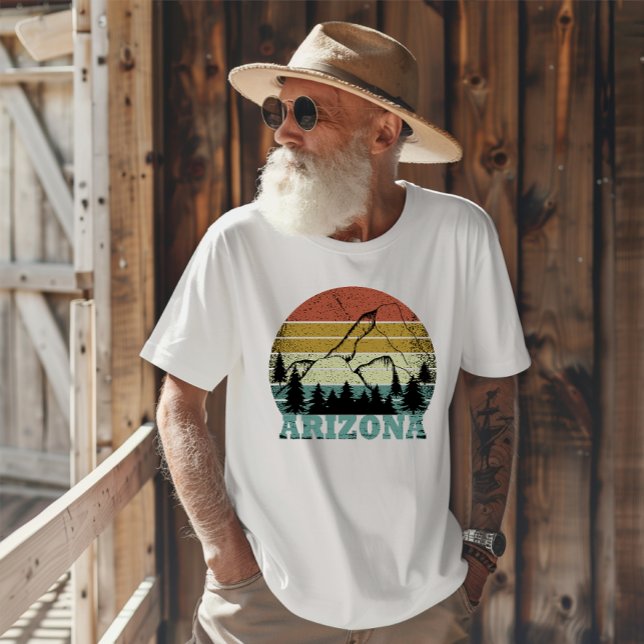 Camiseta Arizona Sedona vintage sunset retro az (Criador carregado)