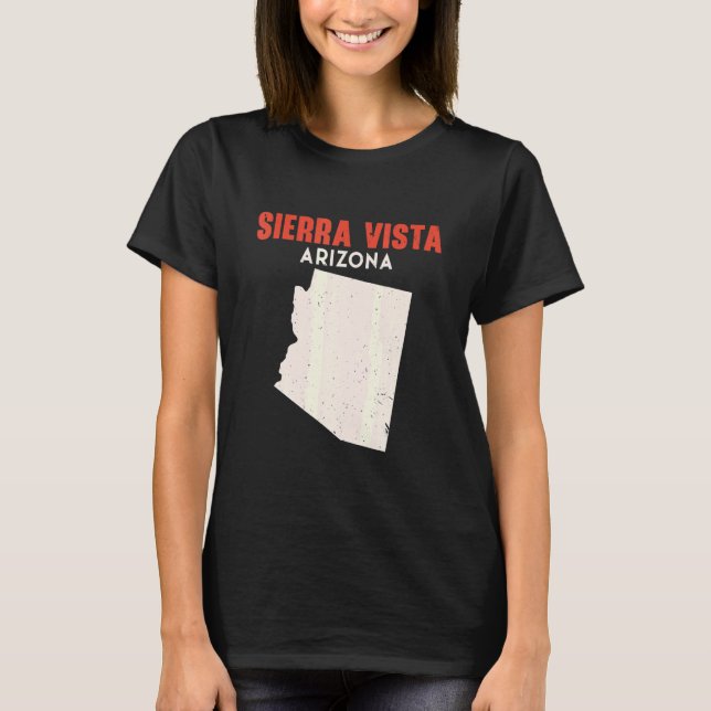 Camiseta Arizona Sierra Vista EUA Estado América Viagem Ari (Frente)