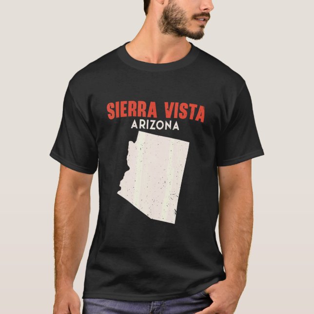 Camiseta Arizona Sierra Vista EUA Estado América Viagem Ari (Frente)