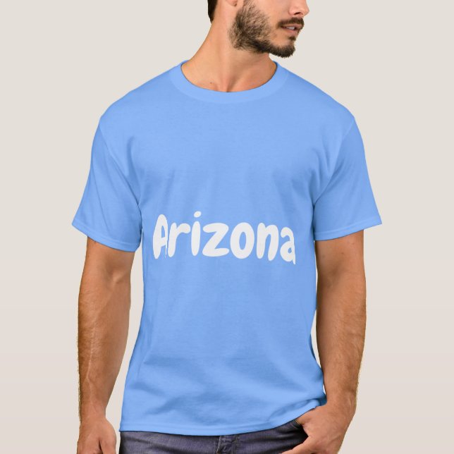 Camiseta Arizona Sobredimensionada 3 (Frente)