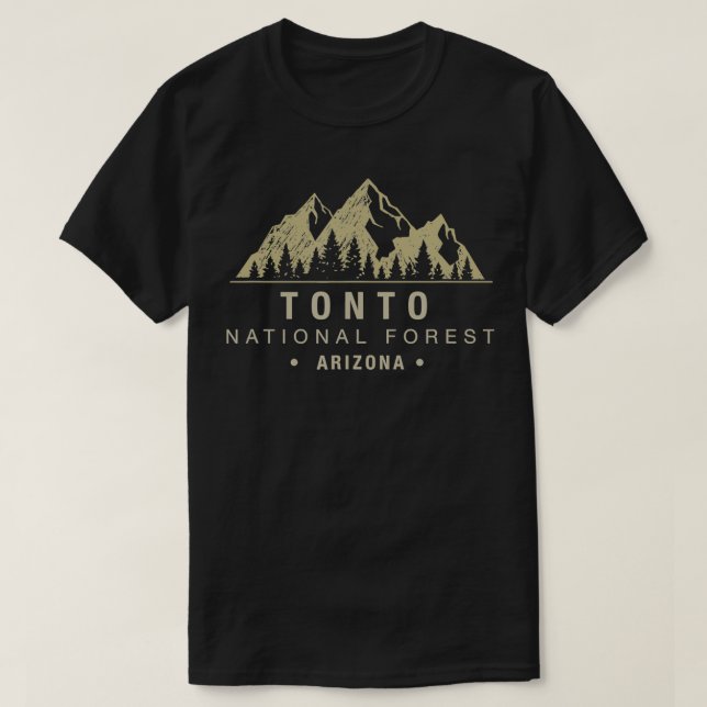 Camiseta Arizona Tonto Floresta Nacional  (Frente do Design)