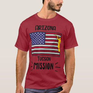 Camiseta Arizona Tucson Mormon LDS Missão Missionária