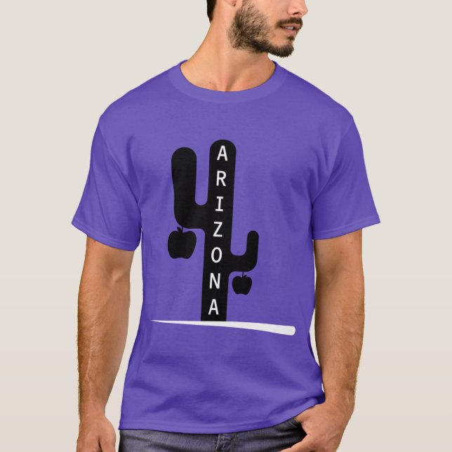 Camiseta Arizona Vermelho Para Greve De Protesto De Profess (Frente)