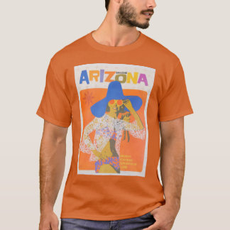 Camiseta Arizona Vintage Travel Poster Arizona Vintage Trav