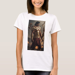 Camiseta Arjuna: Arqueiro de Mahabharata - Mitologia Indian