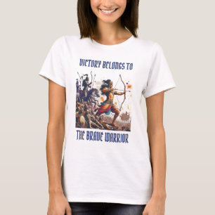 Camiseta Arjuna As Mulheres Guerreiras Brancas