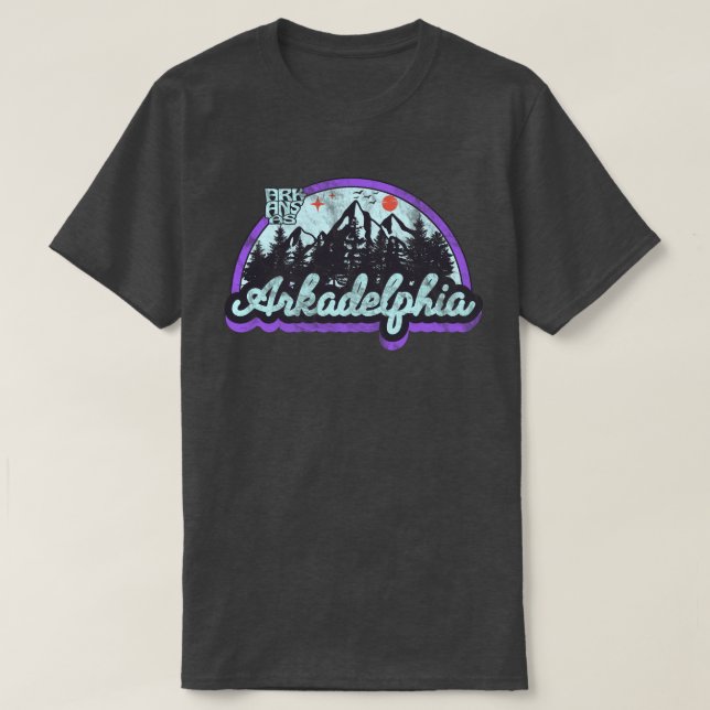 Camiseta Arkadelphia, Arkansas (Frente do Design)