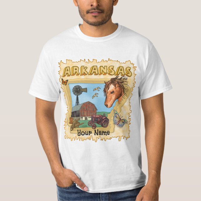 Camiseta Arkansas (Frente)