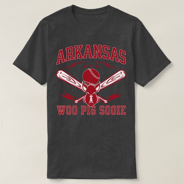 Camiseta Arkansas Baseball (Frente do Design)