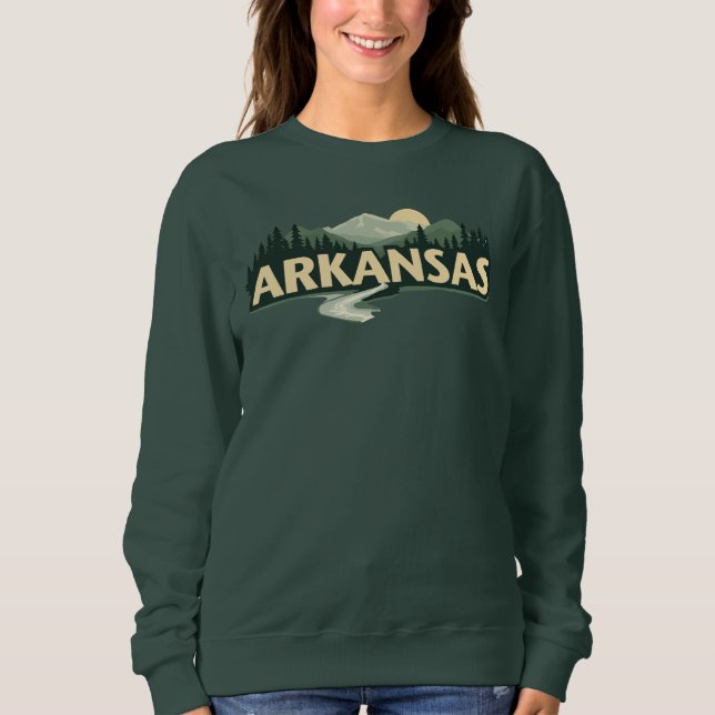 Camiseta Arkansas Estados Unidos da América (Frente)