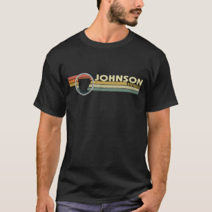 Camiseta Arkansas - Estilo Vintage dos anos 80 JOHNSON, AR