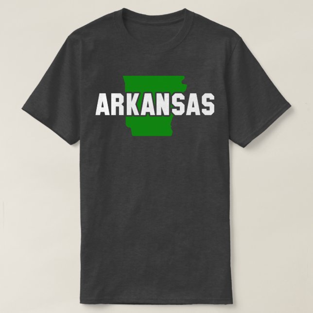Camiseta Arkansas EUA TShirt 4 (Frente do Design)