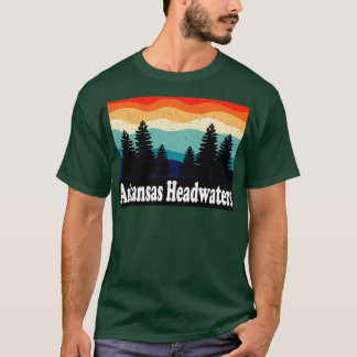 Camiseta Arkansas Headwater Colorado Retro