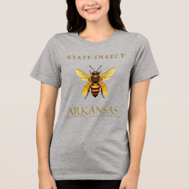 Camiseta Arkansas Honey Bee Design