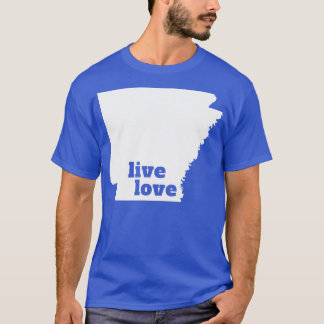 Camiseta Arkansas Live Love