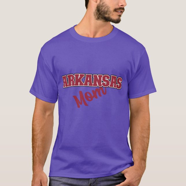 Camiseta Arkansas Mãe Superdimensionada (Frente)