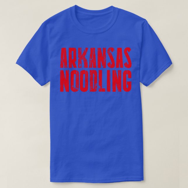 CAMISETA ARKANSAS NOODLING CATPEIXES (Frente do Design)